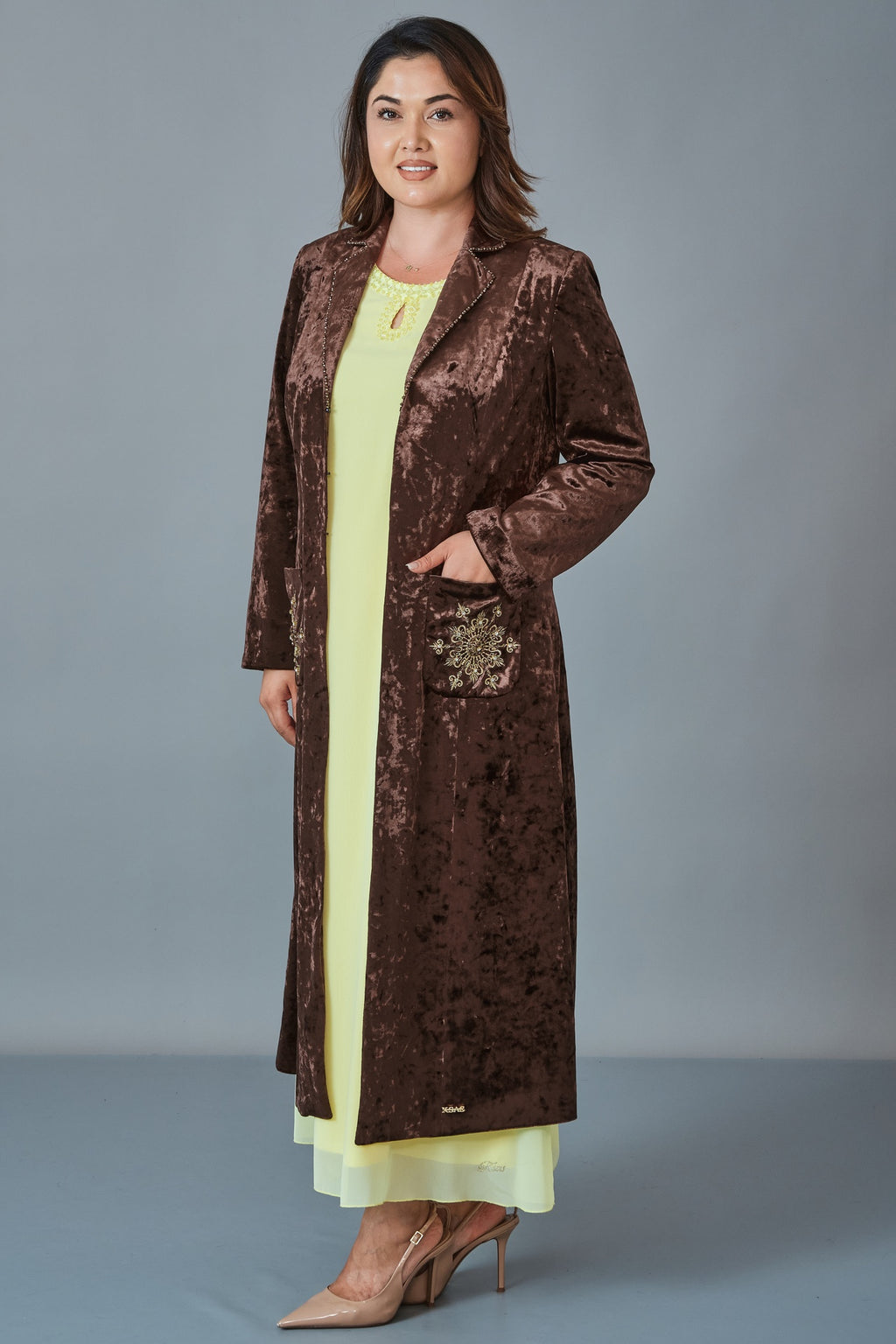 Ksas - Plus Size Cardigan (KSS27K4206)