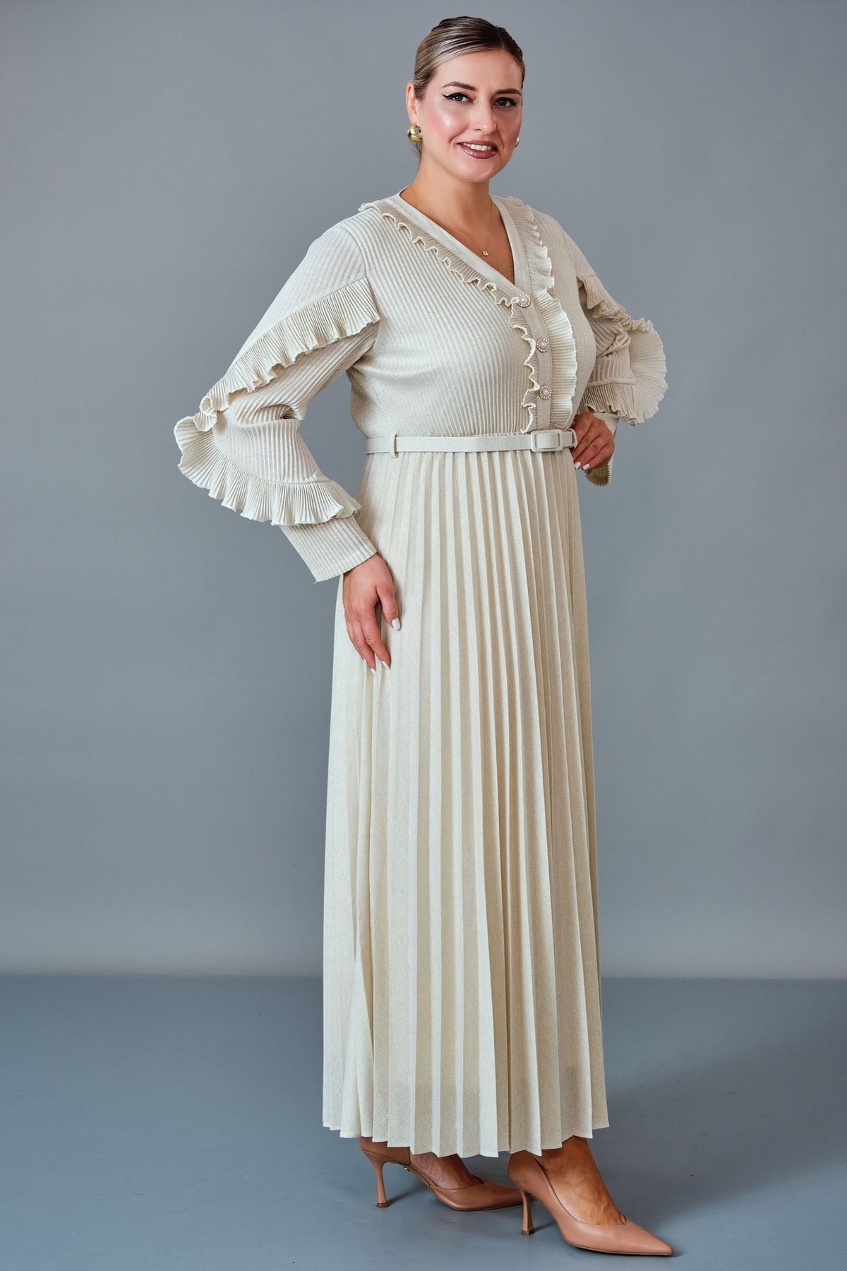 Myraang - Plus Size Dress (MRG27K08-8478)