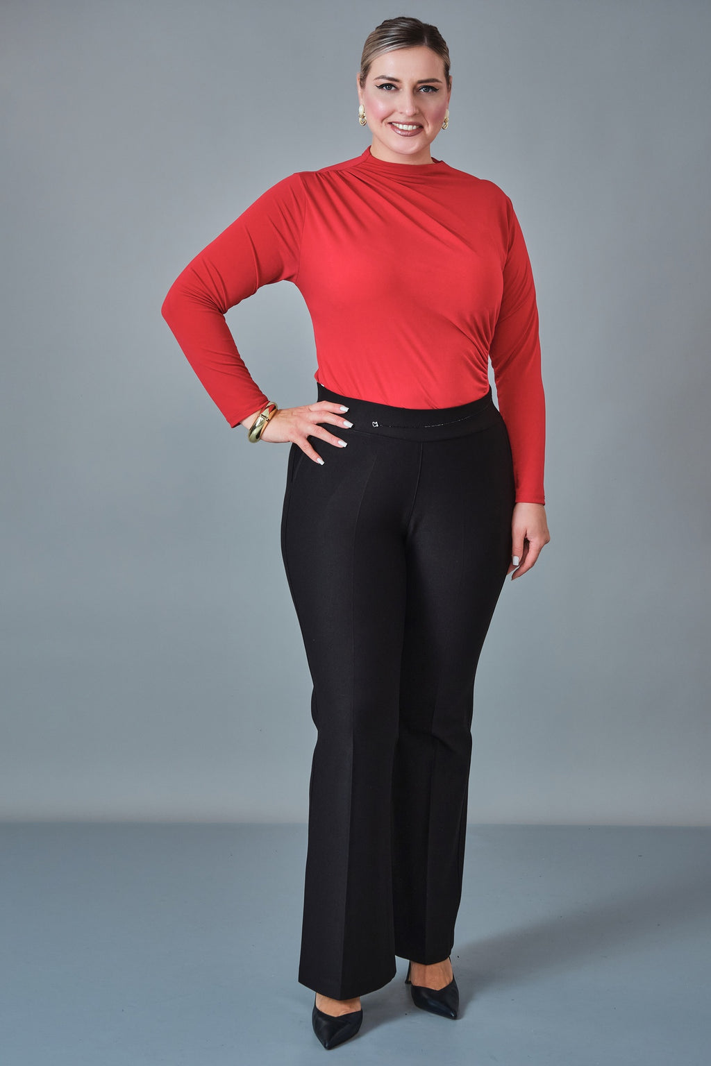 Elitline - Plus Size Trousers (ELT27K1-01-4144)