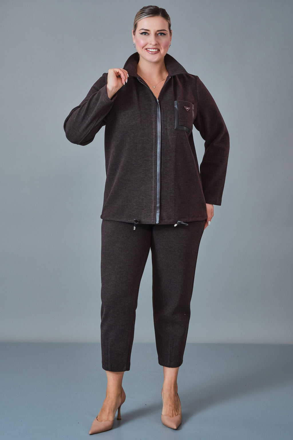 Elitline - Plus Size Suit (ELT27K7-22-4092)
