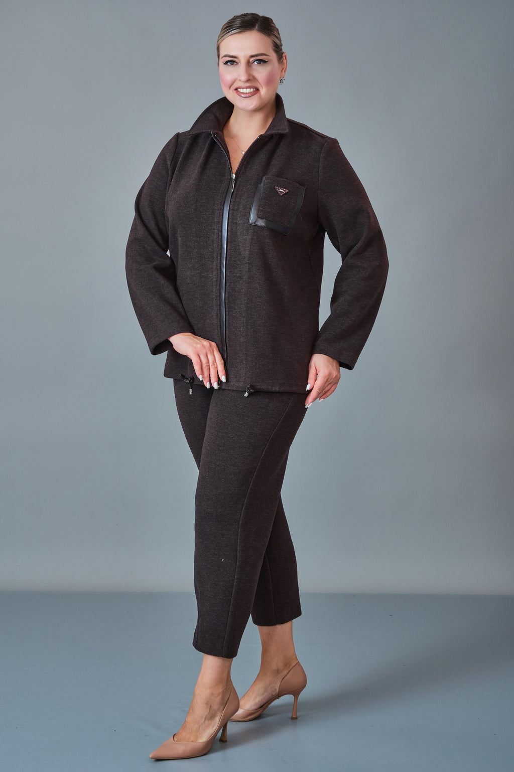 Elitline - Plus Size Suit (ELT27K7-22-4092)
