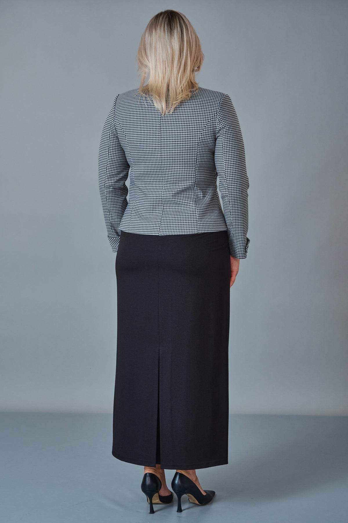 Hatunca - Plus Size Suit (HTC27K184259BB)