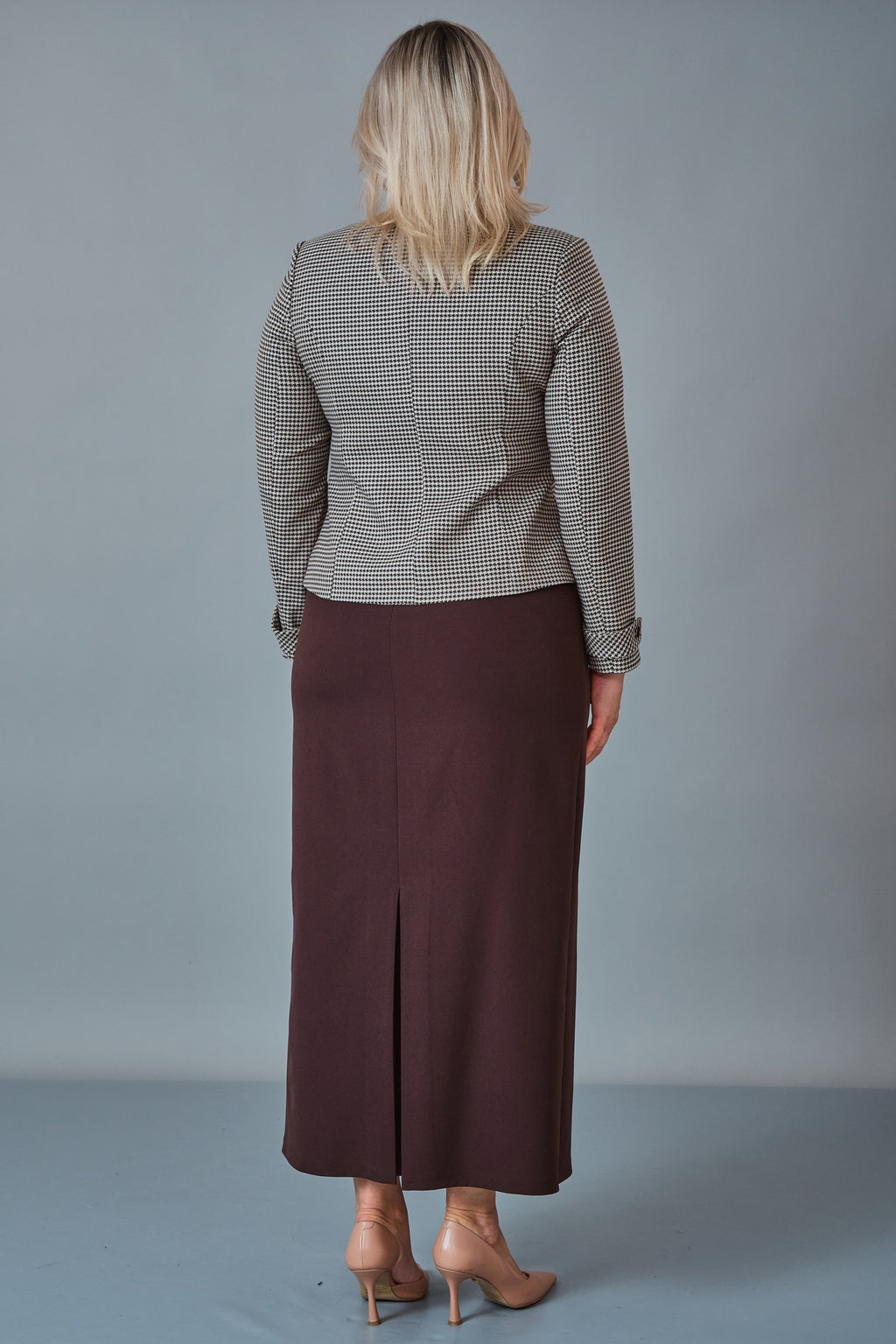 Hatunca - Plus Size Suit (HTC27K184259BB)
