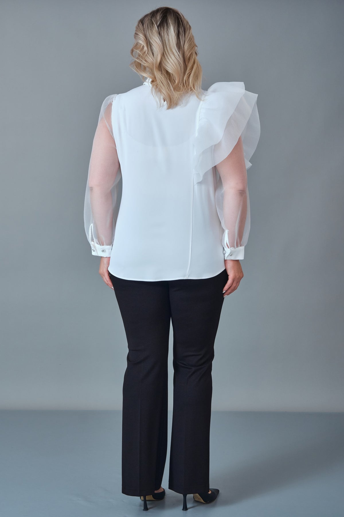 Modalinda - Plus Size Blouse (MDL27K51156)