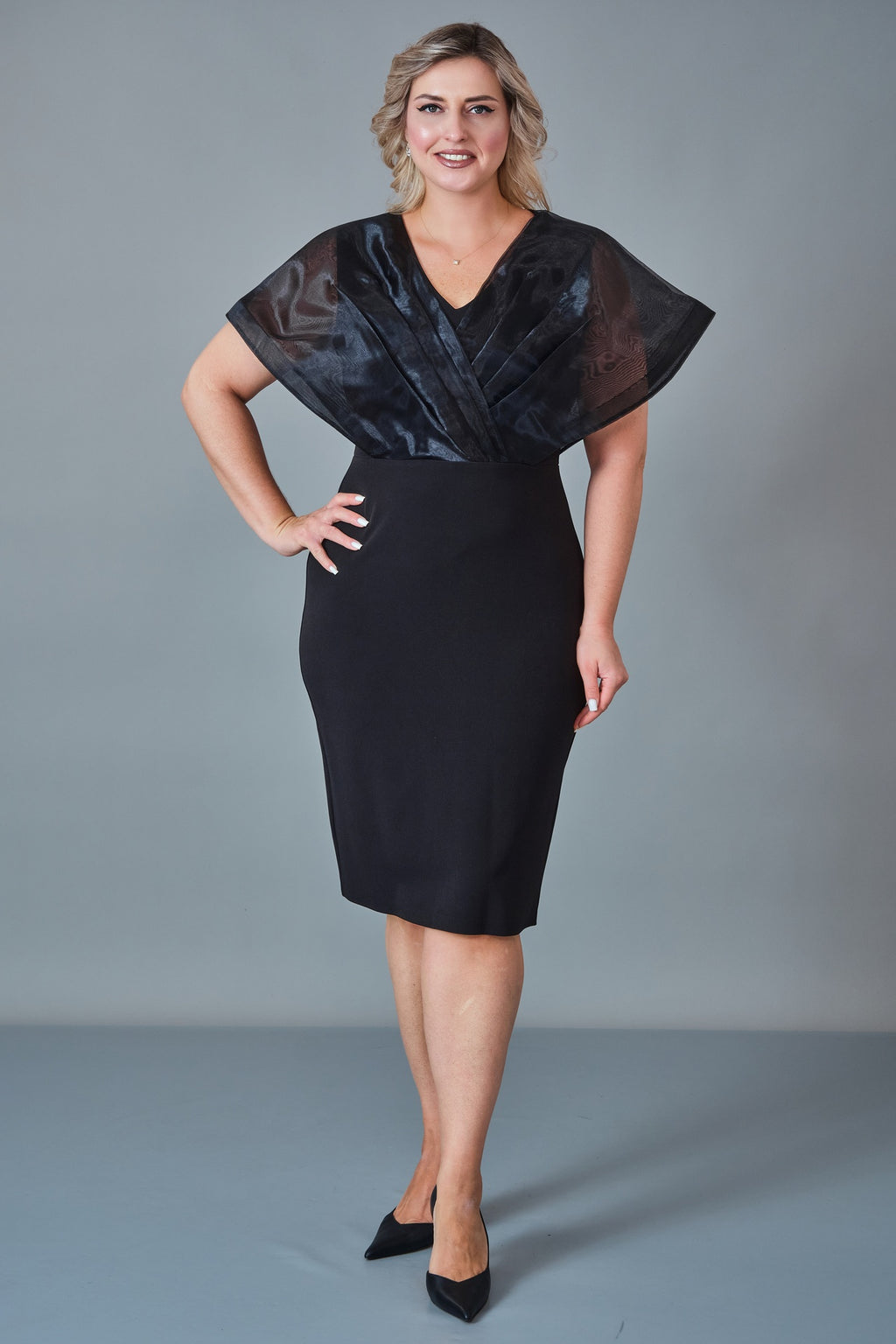 Modalinda - Plus Size Dress (MDL27K47451)