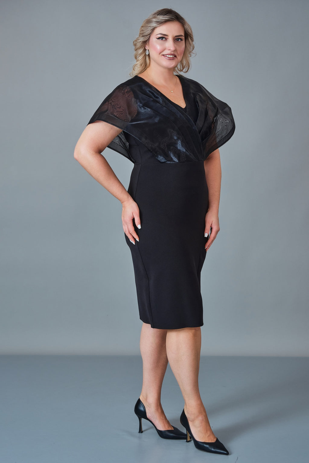 Modalinda - Plus Size Dress (MDL27K47451)