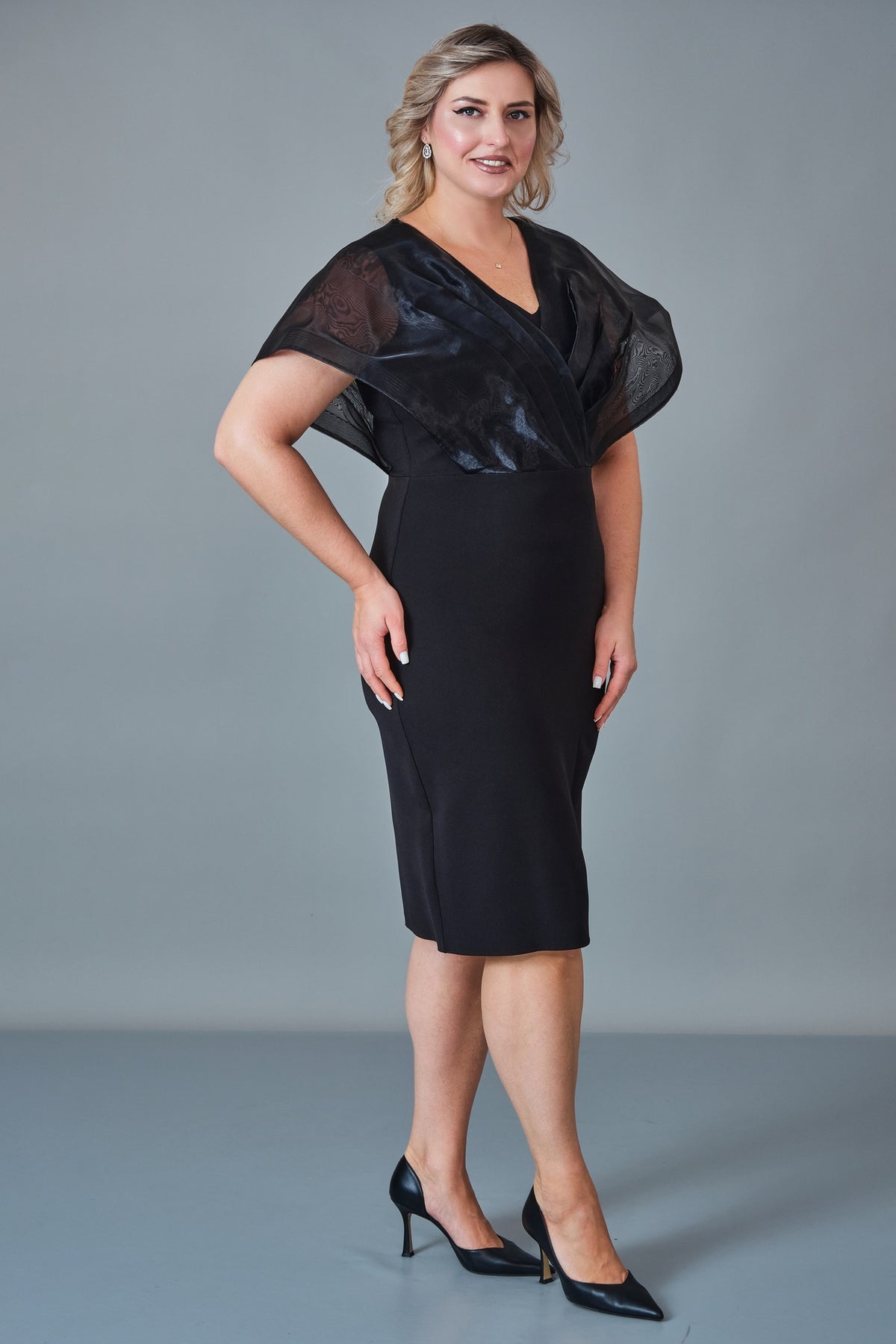 Modalinda - Plus Size Dress (MDL27K47451)
