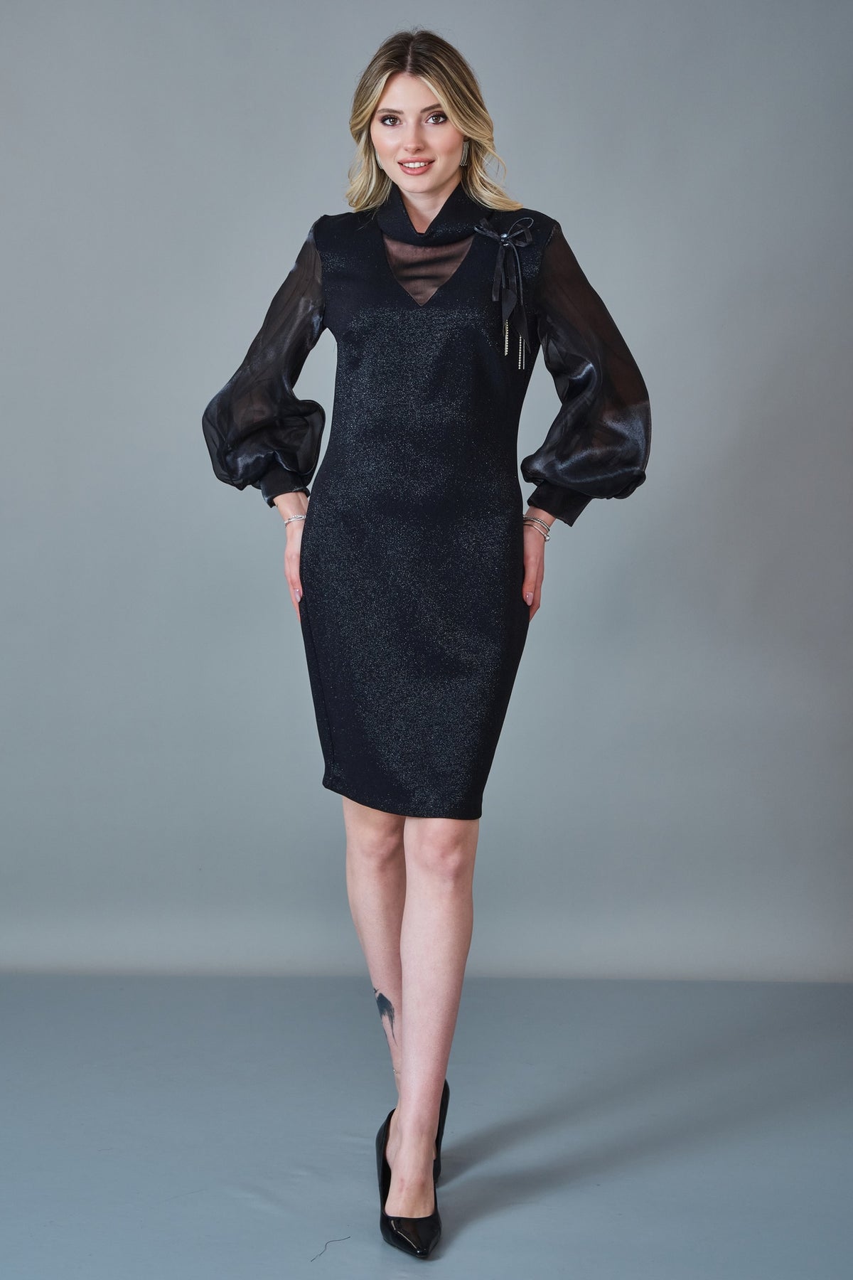 Modalinda - Regular Size Dress (MDL27K7380)