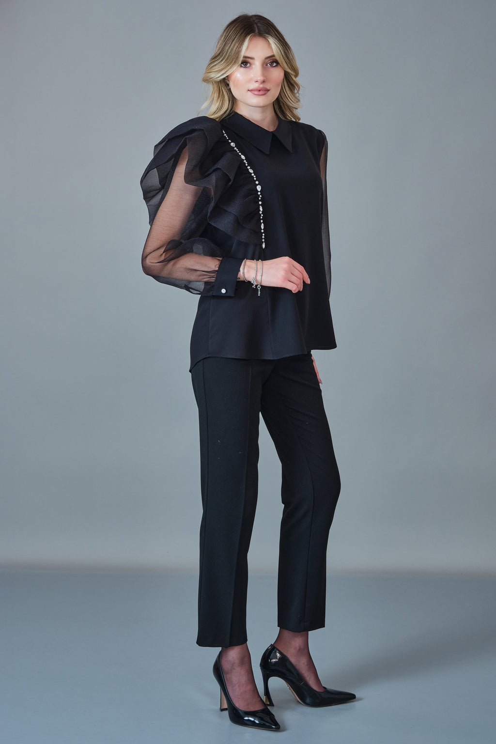 Modalinda - Regular Size Blouse (MDL27K50156)