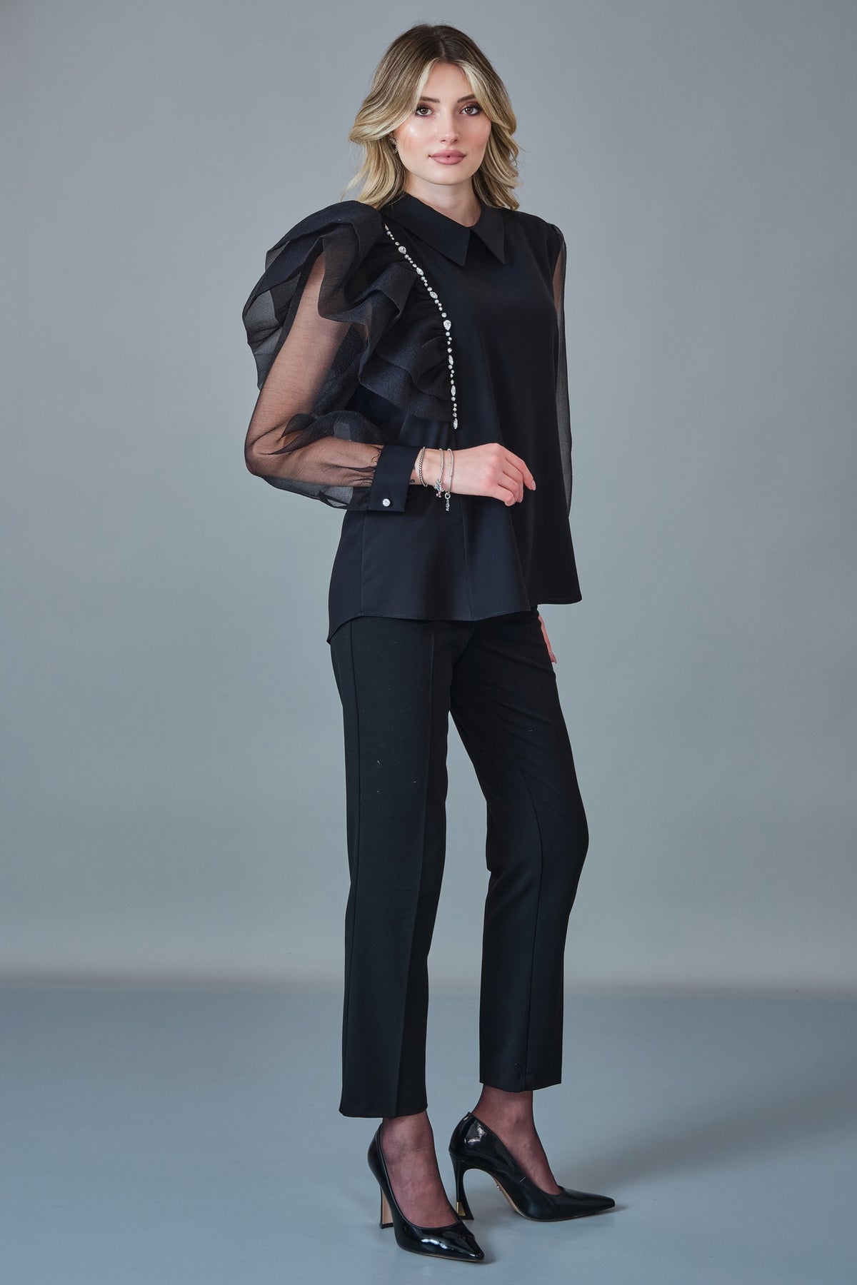 Modalinda - Regular Size Blouse (MDL27K50156)