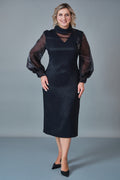 Modalinda - Plus Size Dress (MDL27K41230)