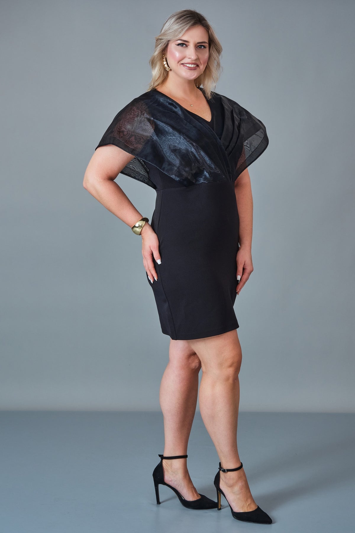 Modalinda - Plus Size Dress (MDL27K47501)