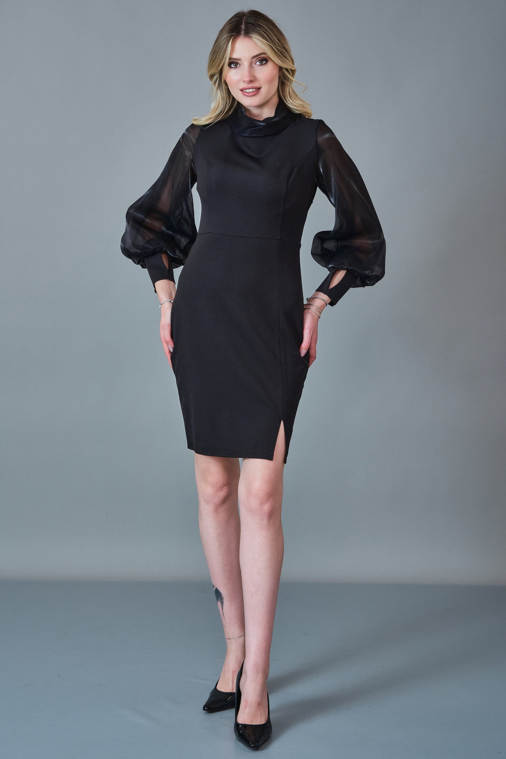 Modalinda - Regular Size Dress (MDL27K7382)