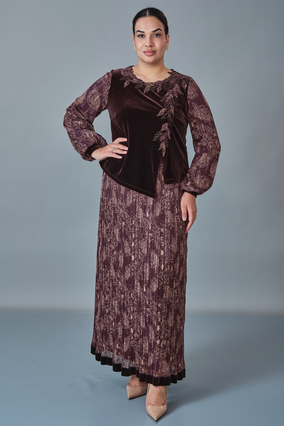 Quizas - Plus Size Dress (QUZ27K1596-U)