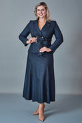 Hatunca - Plus Size Suit (HTC27K184206BB)