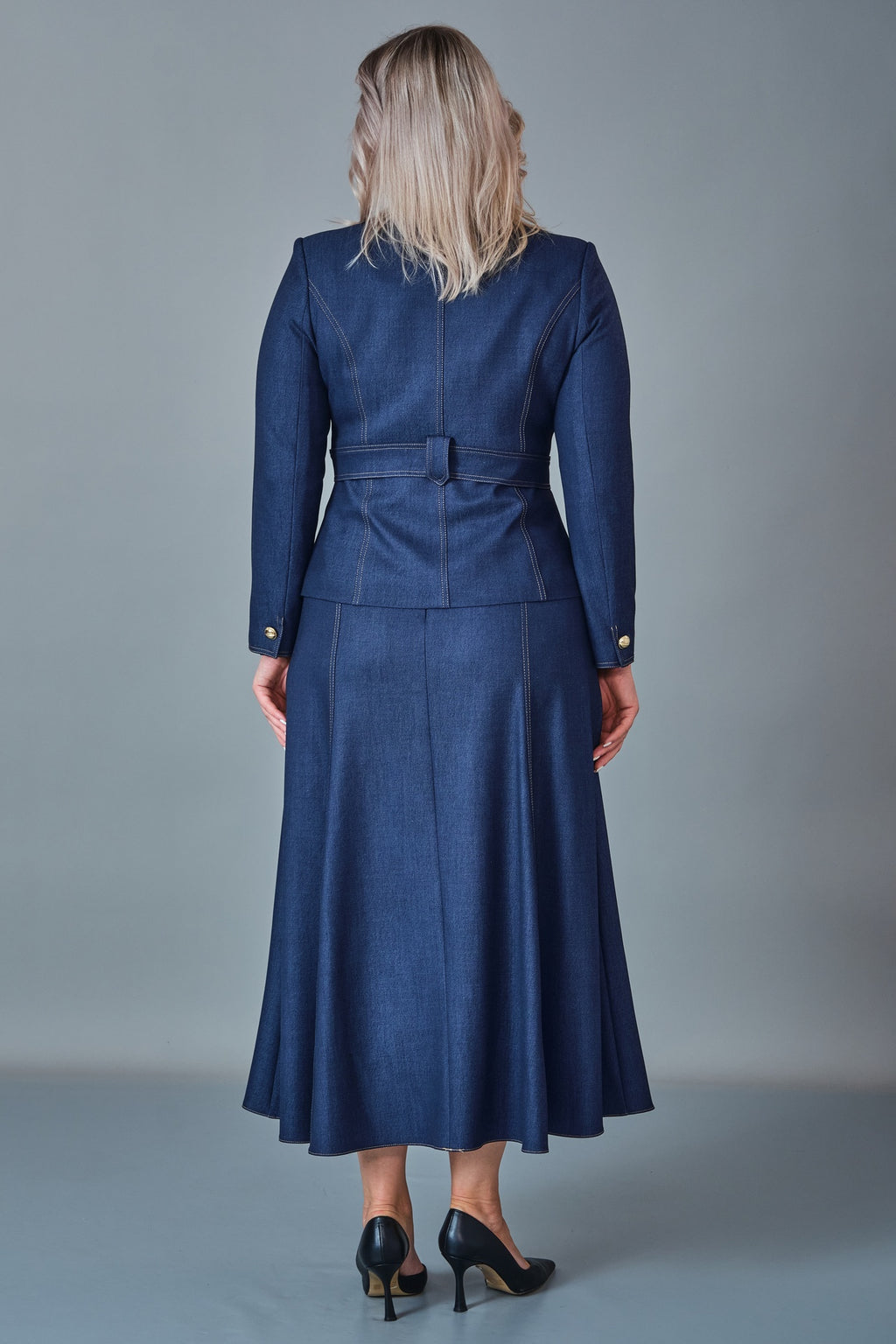 Hatunca - Plus Size Suit (HTC27K184206BB)
