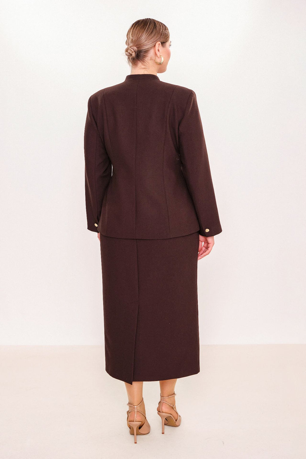 Butik Dayi - Plus Size Suit (BDY27K44202-31520-576)