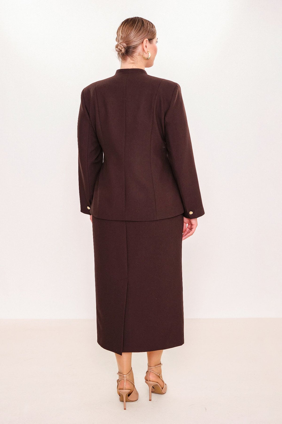 Butik Dayi - Plus Size Suit (BDY27K44202-31520-576)