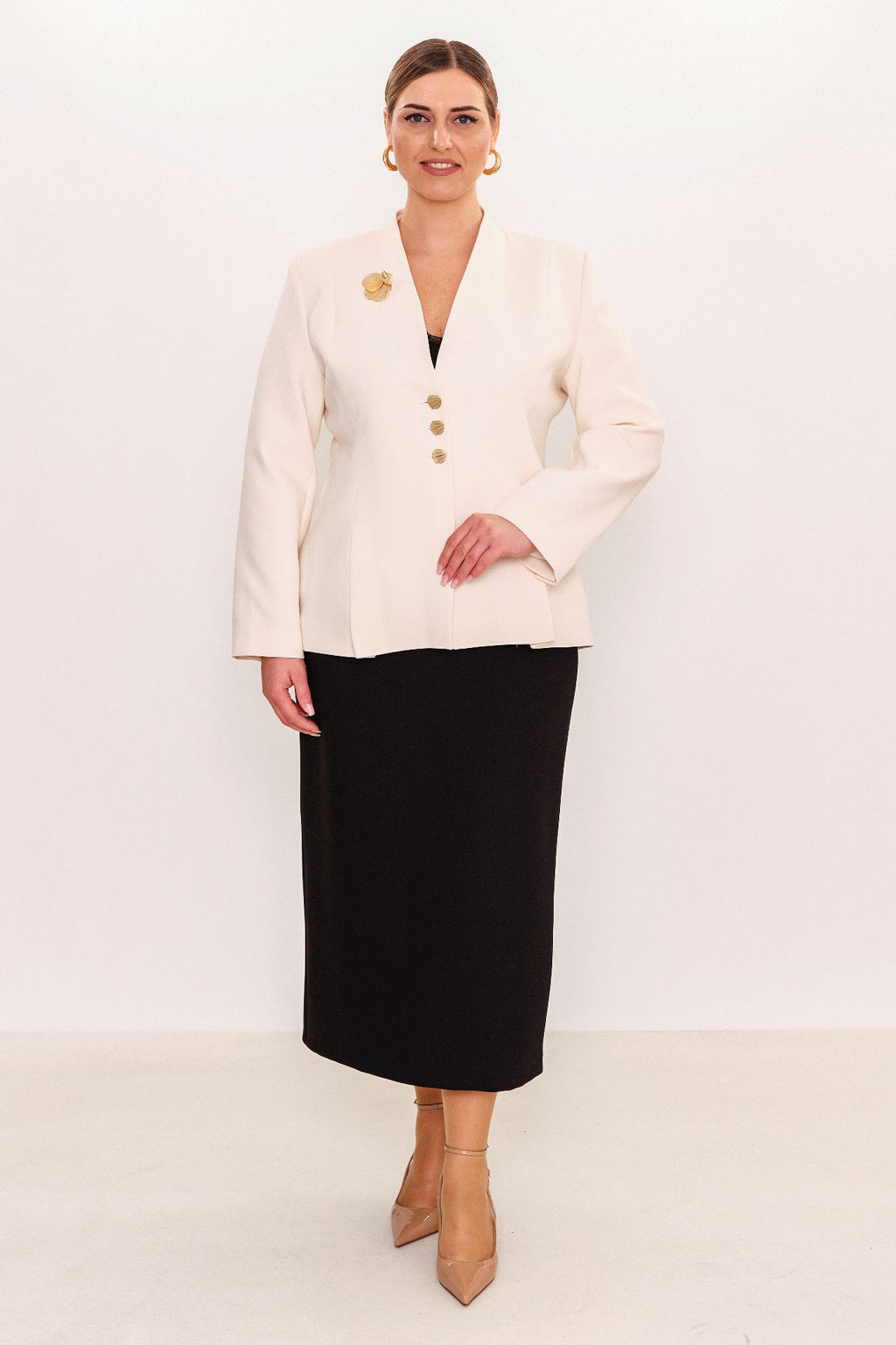 Butik Dayi - Plus Size Suit (BDY27K44202-31520-576)