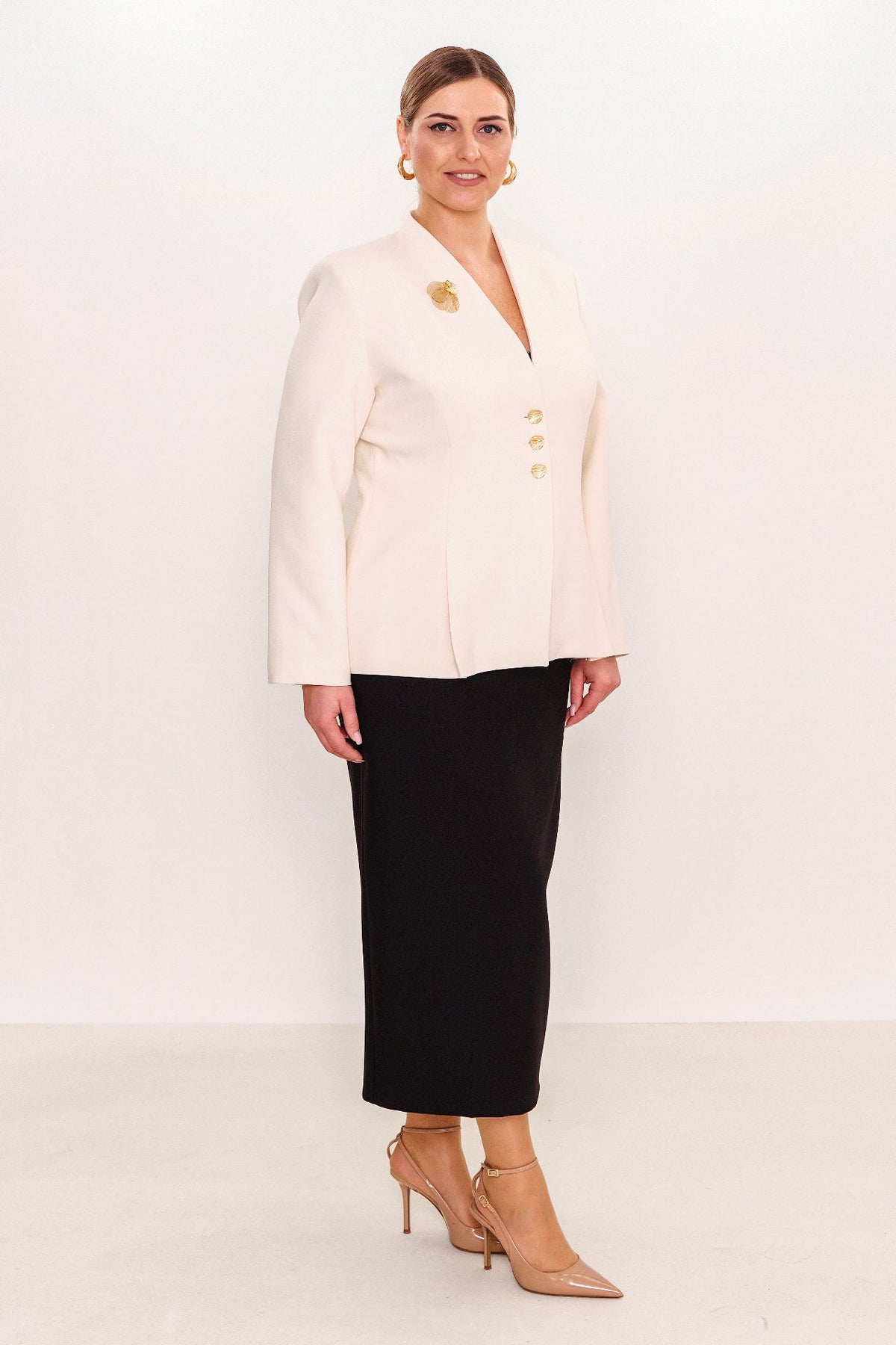 Butik Dayi - Plus Size Suit (BDY27K44202-31520-576)