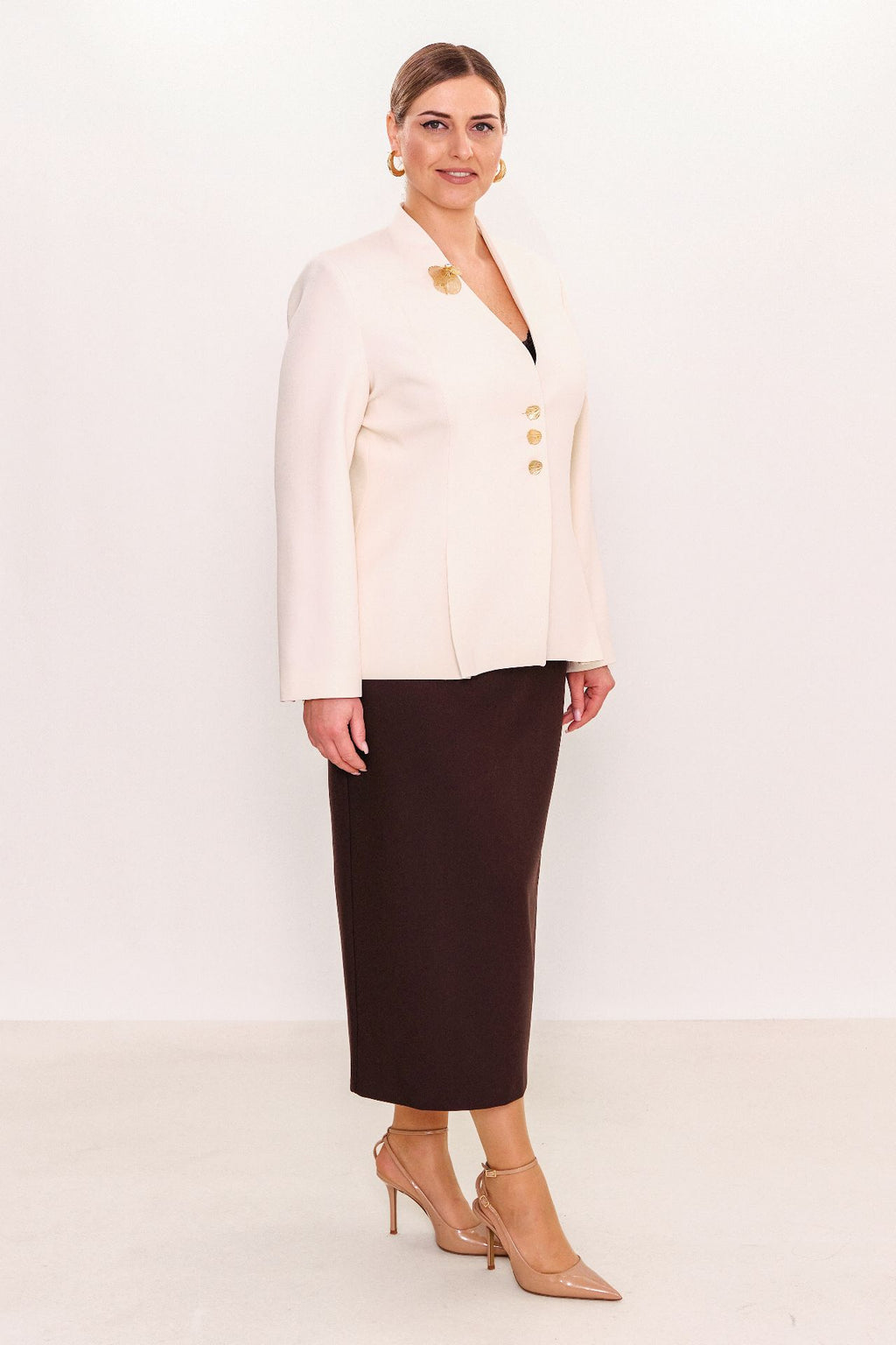 Butik Dayi - Plus Size Suit (BDY27K44202-31520-576)