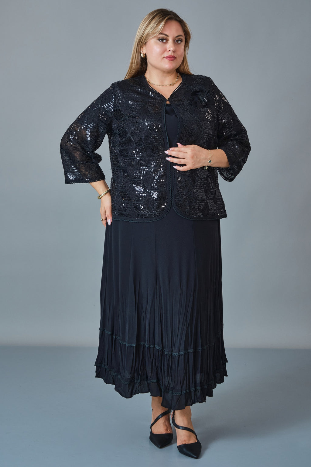 Gumanize - Extended Plus Size Dress (GMZ2026-1026-8176)
