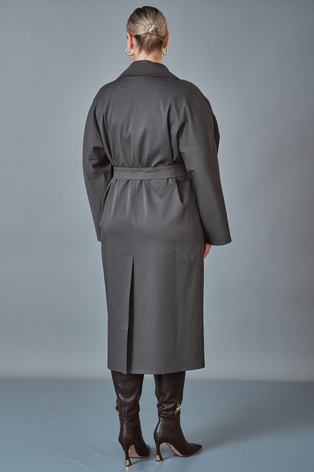 Renata - Plus Size Trench Coat (REN27KP1054.4)