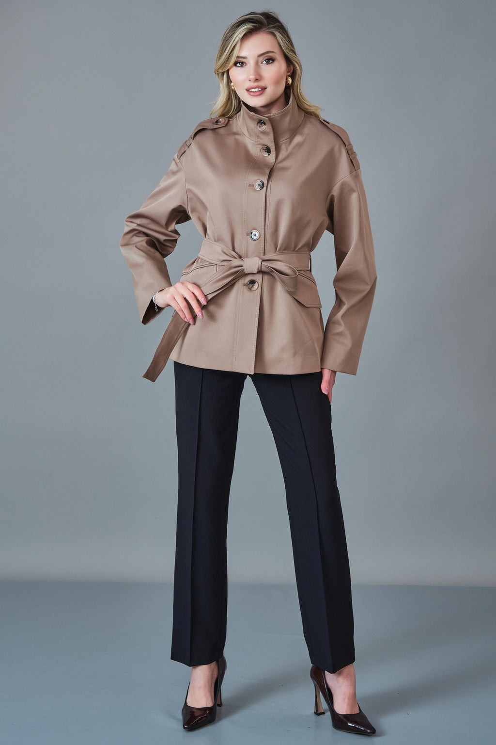 Renata - Regular Size Trench Coat (REN27KP1648)