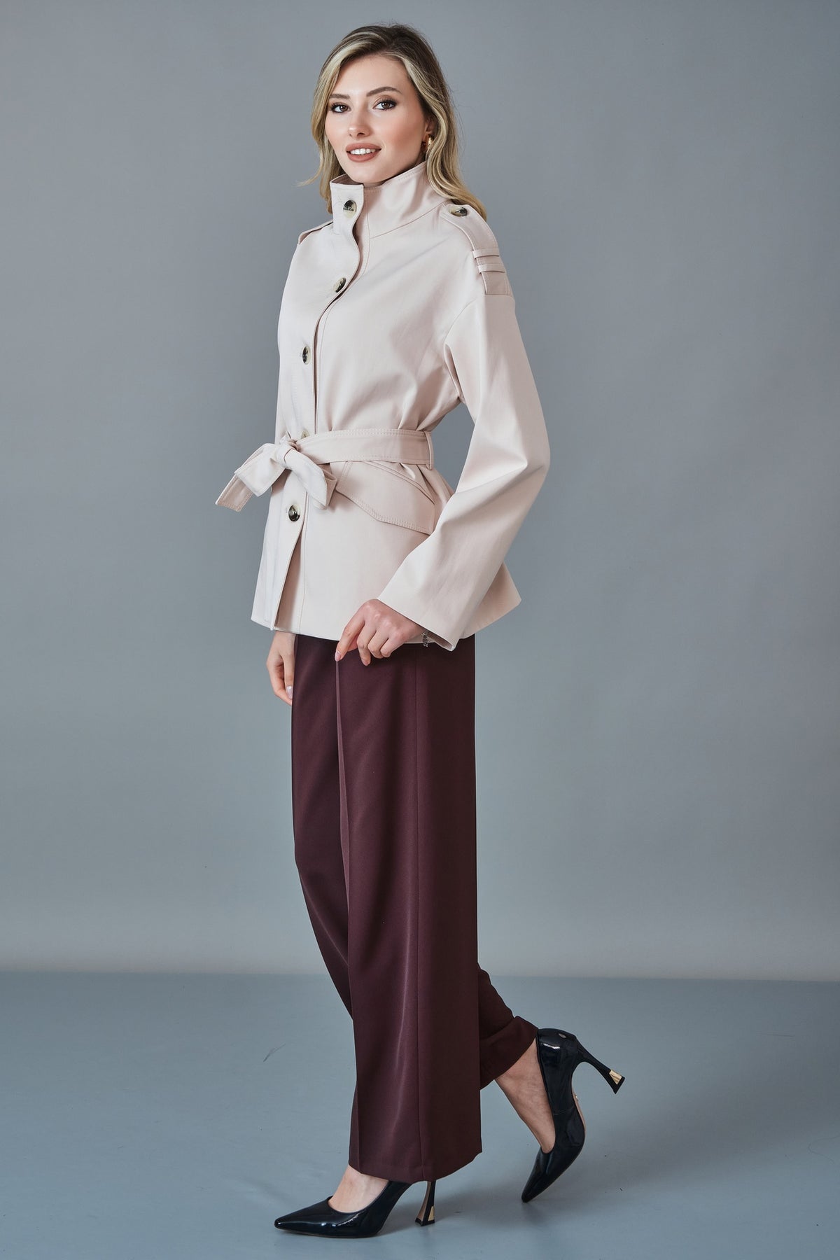 Renata - Regular Size Trench Coat (REN27KP1648)