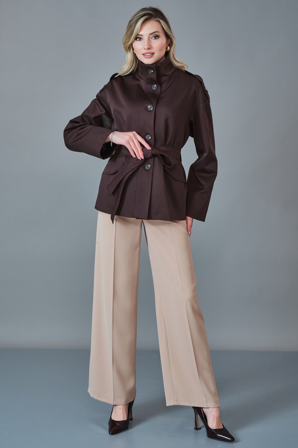 Renata - Regular Size Trench Coat (REN27KP1648)