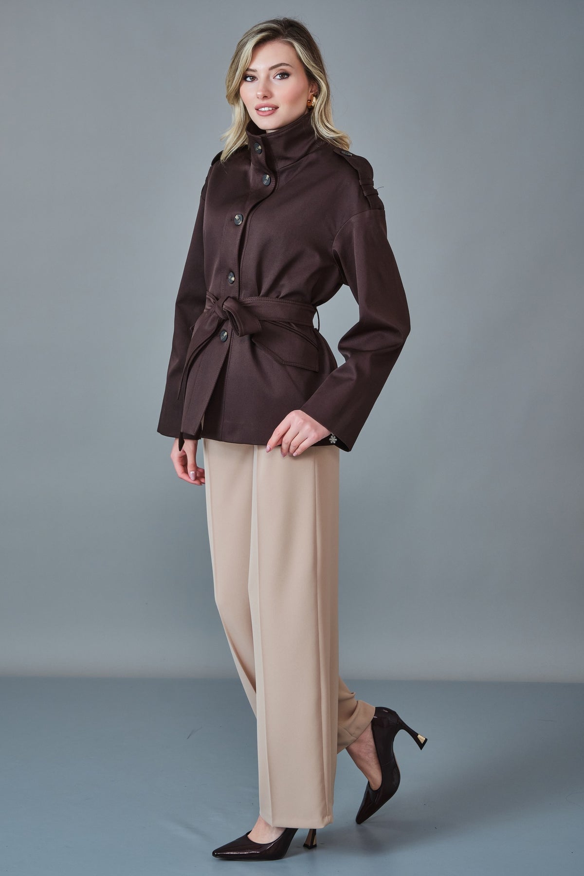 Renata - Regular Size Trench Coat (REN27KP1648)