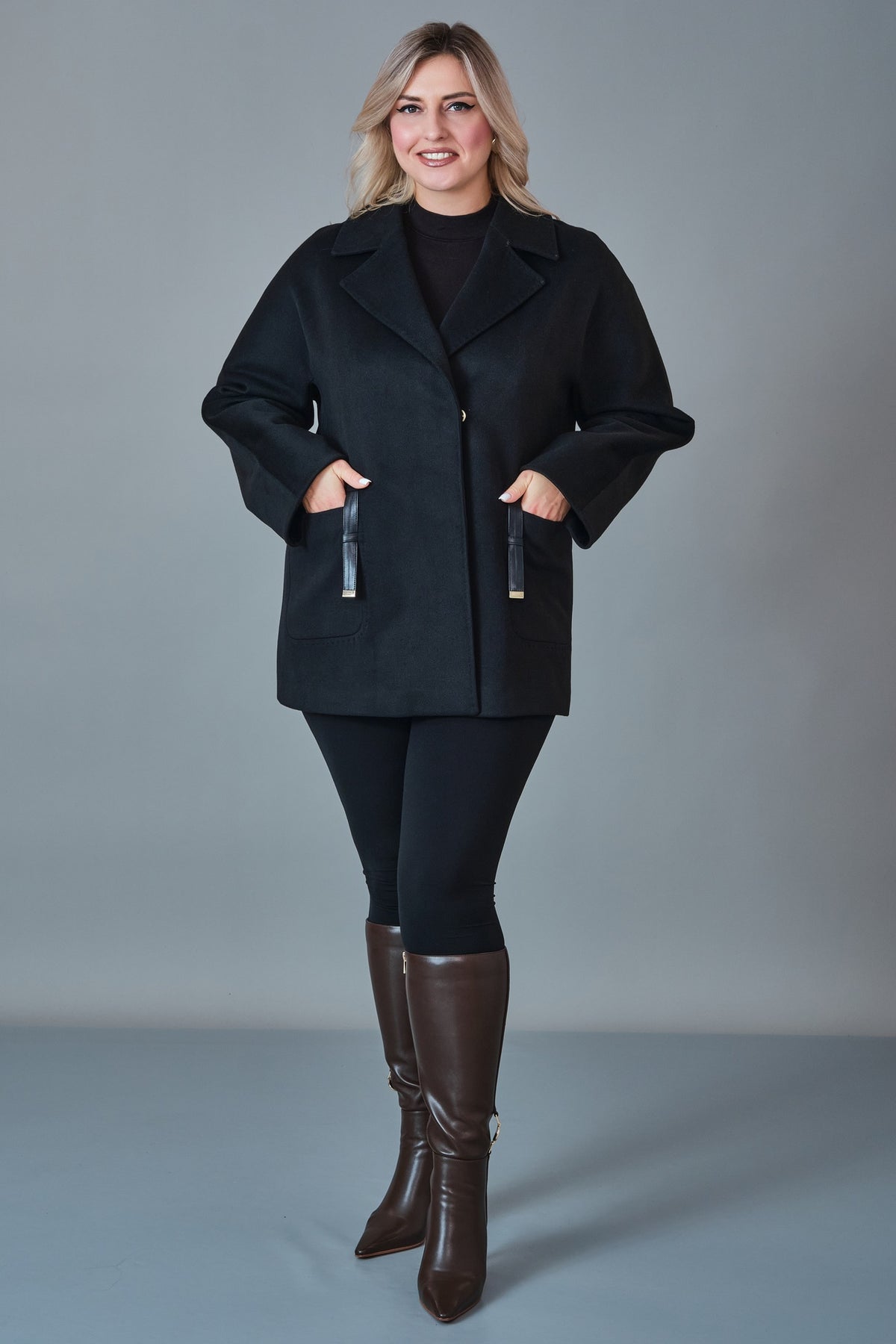 Renata - Plus Size Coat (REN27K1488.8)