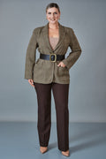 Butik Dayi - Plus Size Jacket (BDY27K44367)