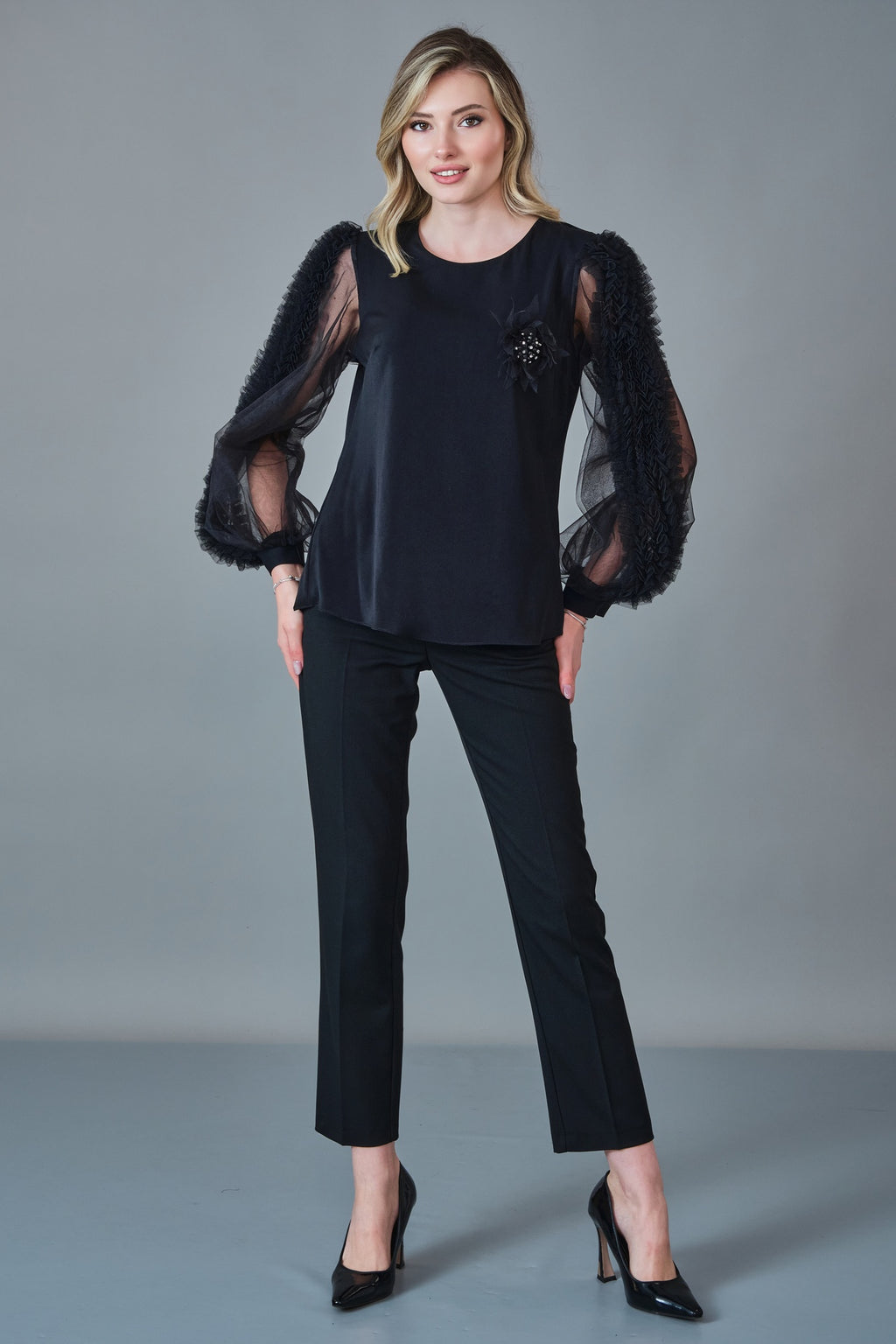 Modalinda - Regular Size Blouse (MDL27K50191)
