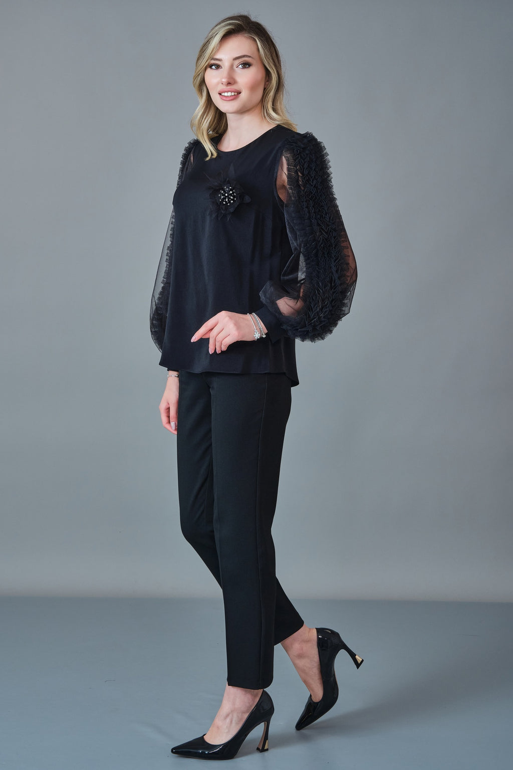Modalinda - Regular Size Blouse (MDL27K50191)