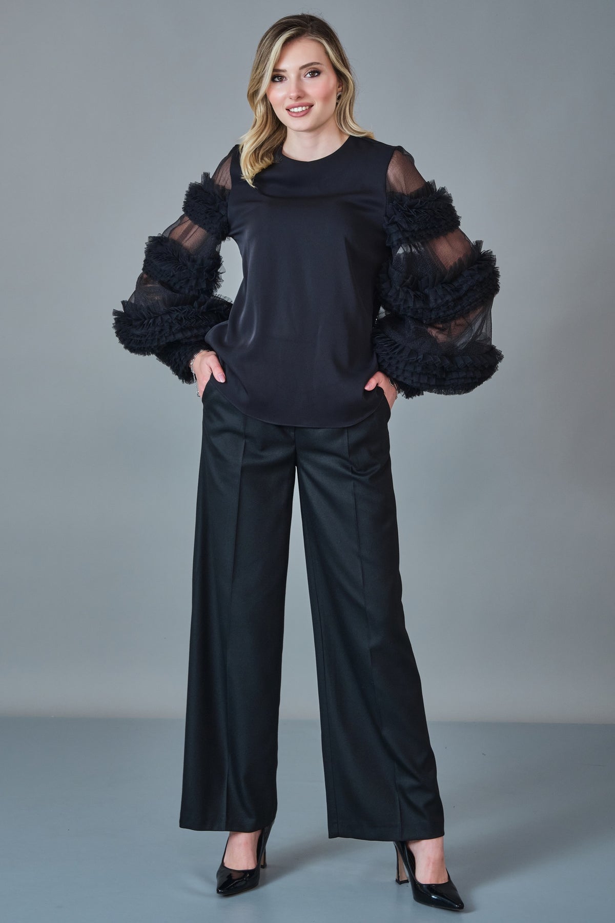 Modalinda - Regular Size Blouse (MDL27K7341)