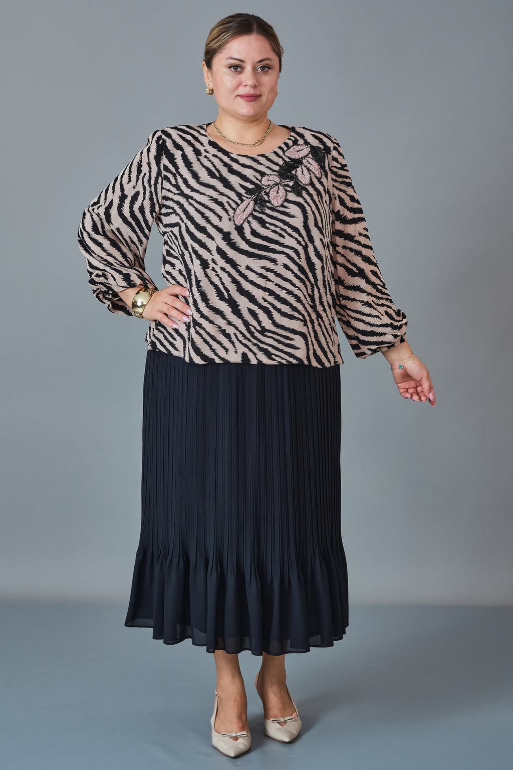 Gumanize - Plus Size Dress (GMZ2027-73-8553)
