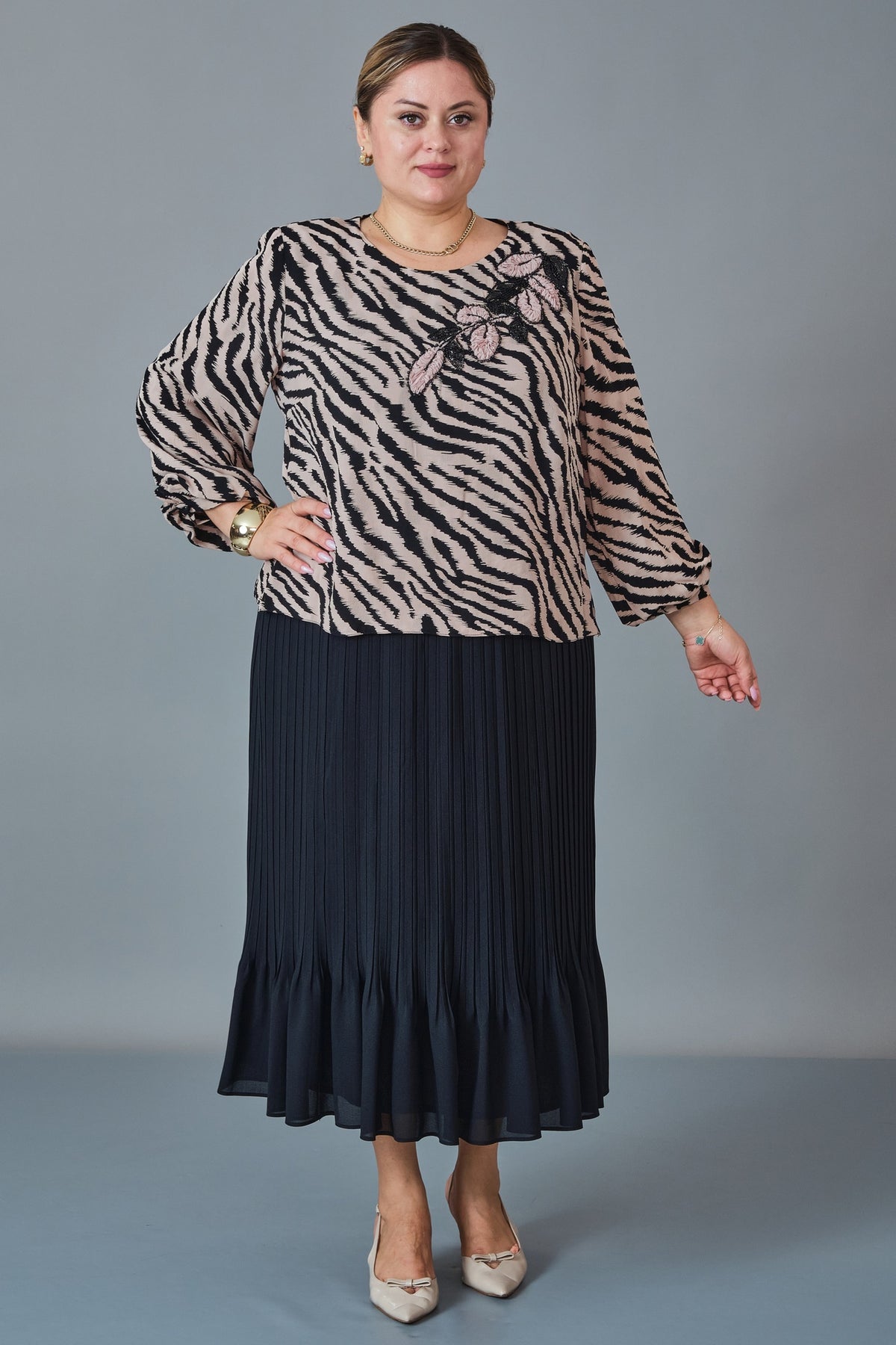 Gumanize - Plus Size Dress (GMZ2027-73-8553)