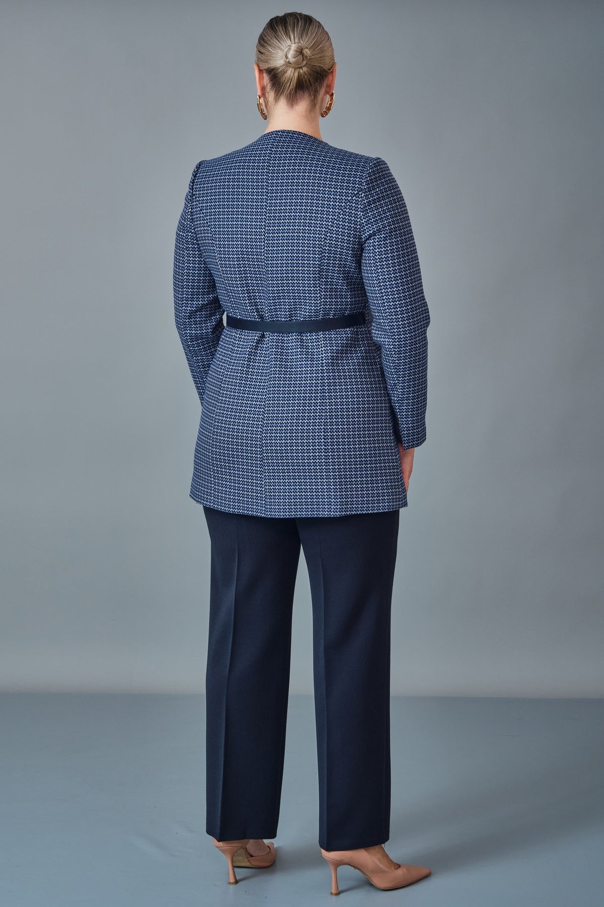 Hatunca - Plus Size Suit (HTC27K187009BB)