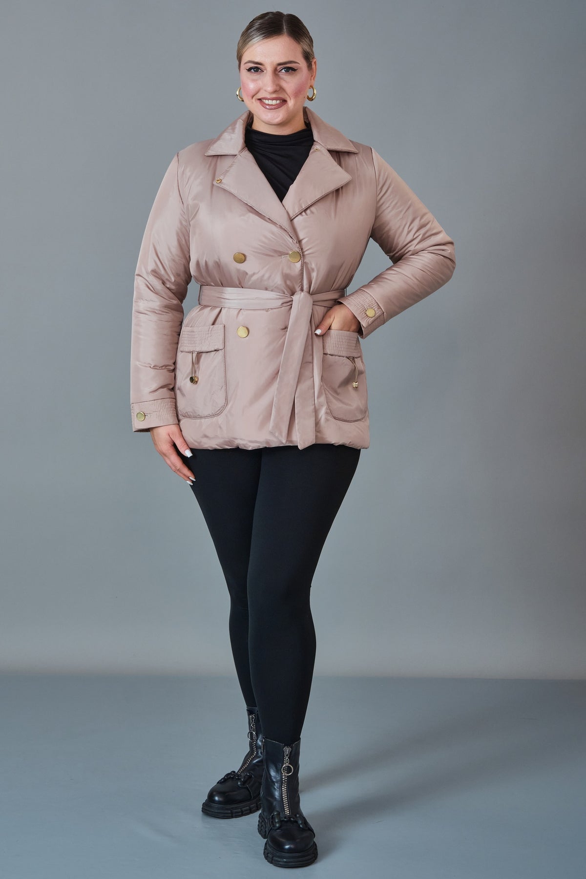 To-See - Plus Size Coat (VVL27K4363XL)
