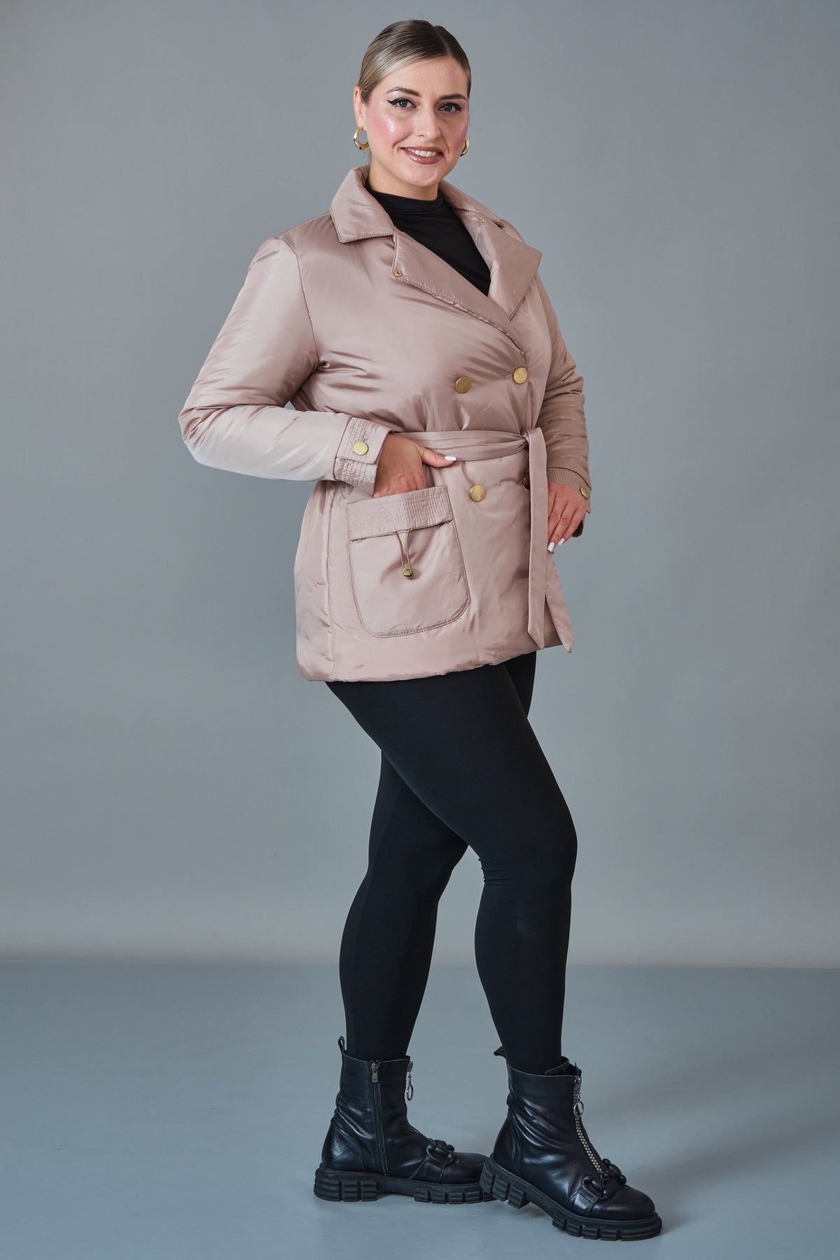 To-See - Plus Size Coat (VVL27K4363XL)