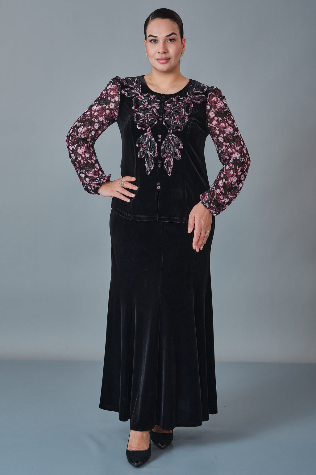 Quizas - Plus Size Suit (QUZ27K6198)