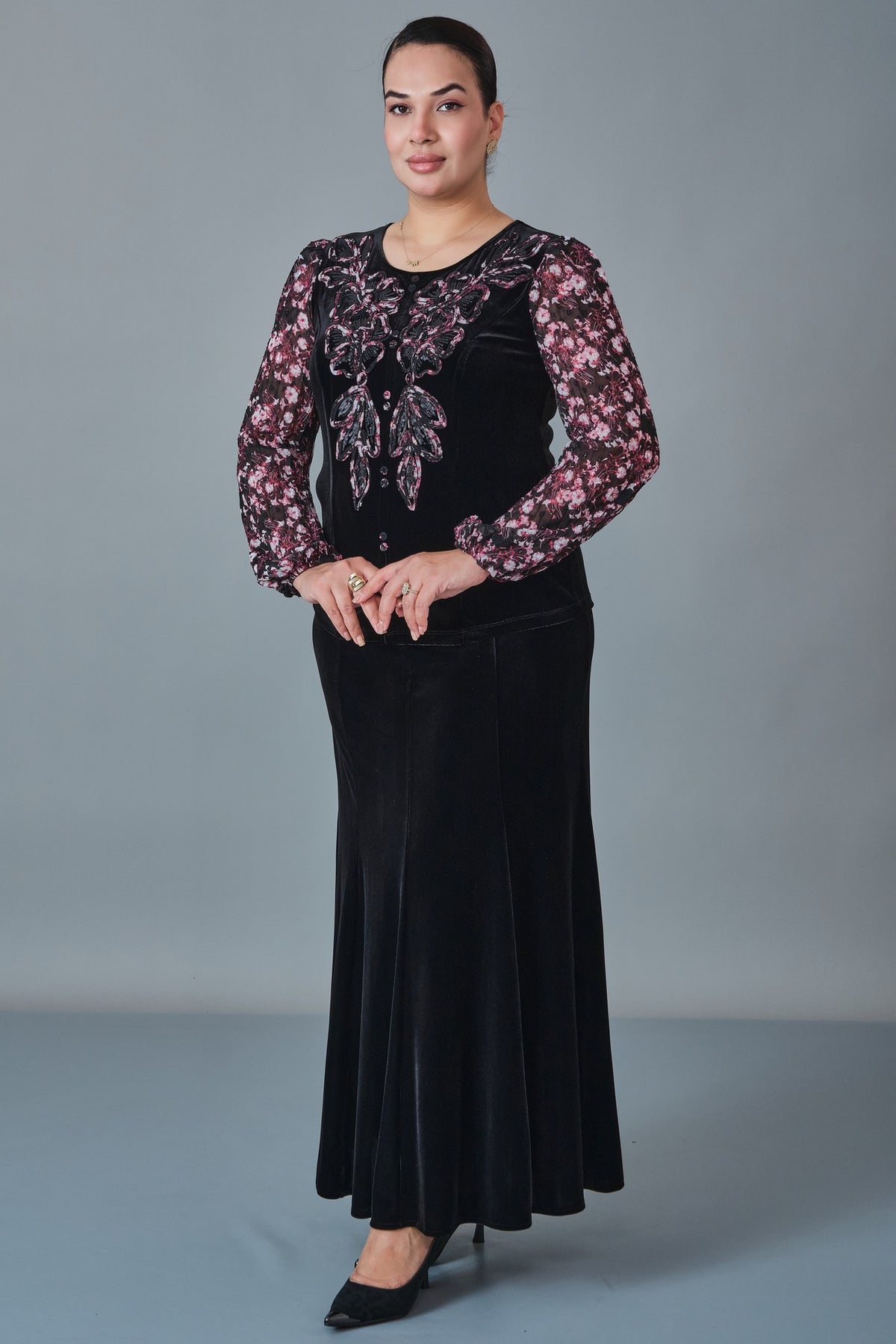 Quizas - Plus Size Suit (QUZ27K6198)
