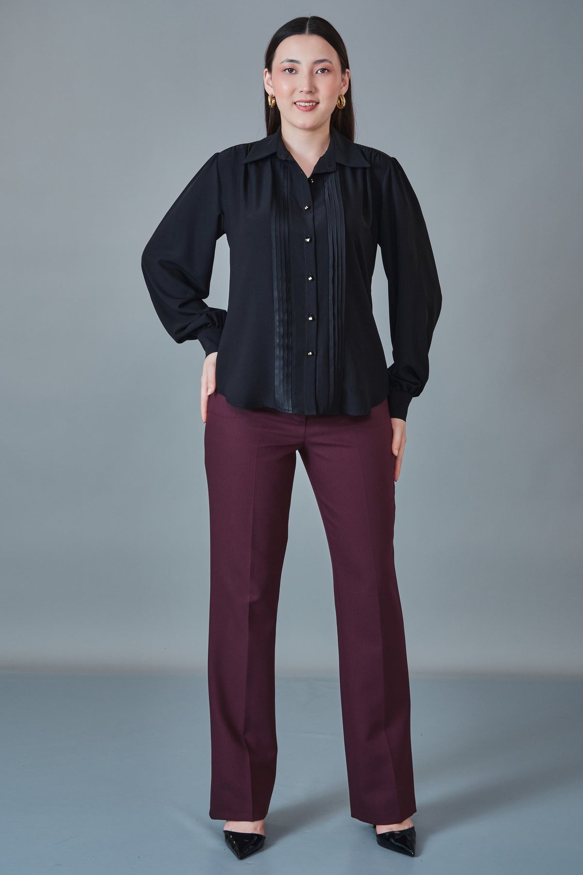 Butik Dayi - Regular Size Blouse (BDY27K21308-995)
