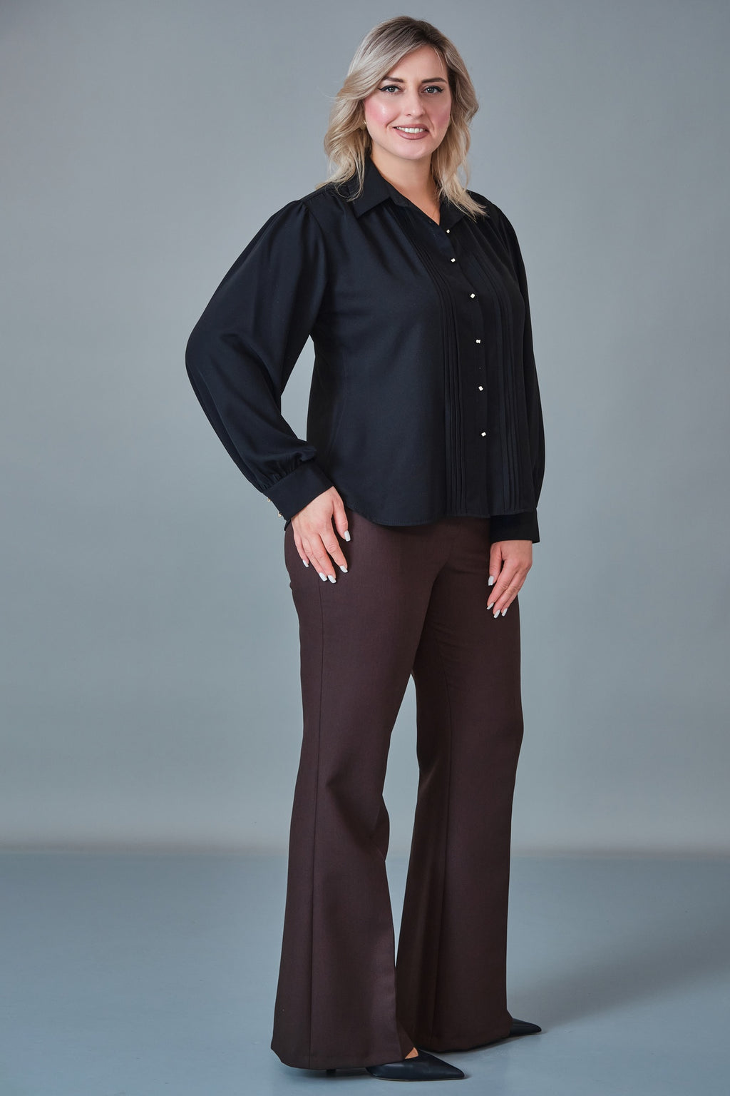 Butik Dayi - Plus Size Blouse (BDY27K21309-995)