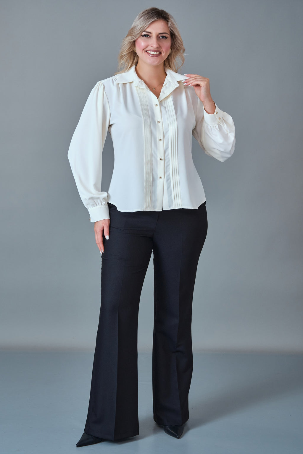 Butik Dayi - Plus Size Blouse (BDY27K21309-995)
