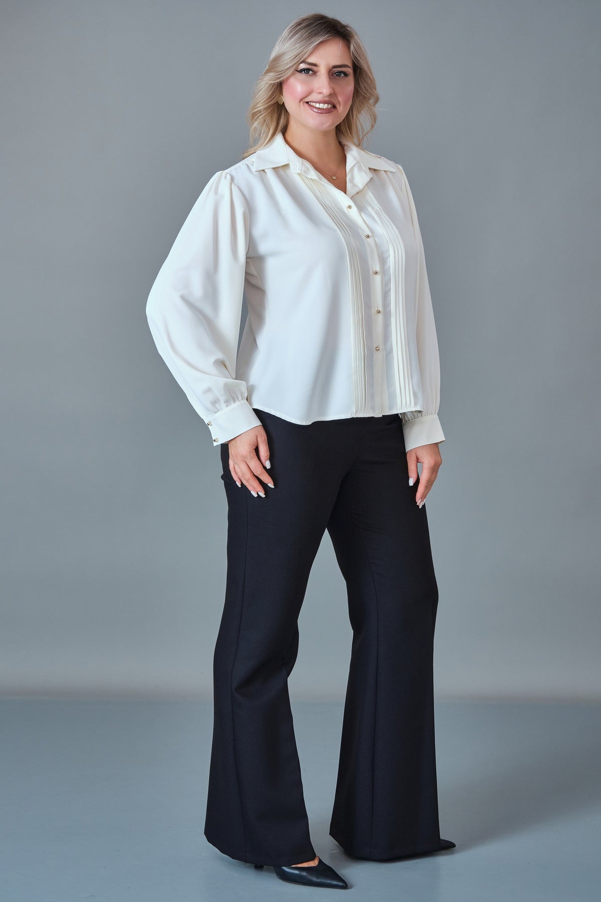 Butik Dayi - Plus Size Blouse (BDY27K21309-995)