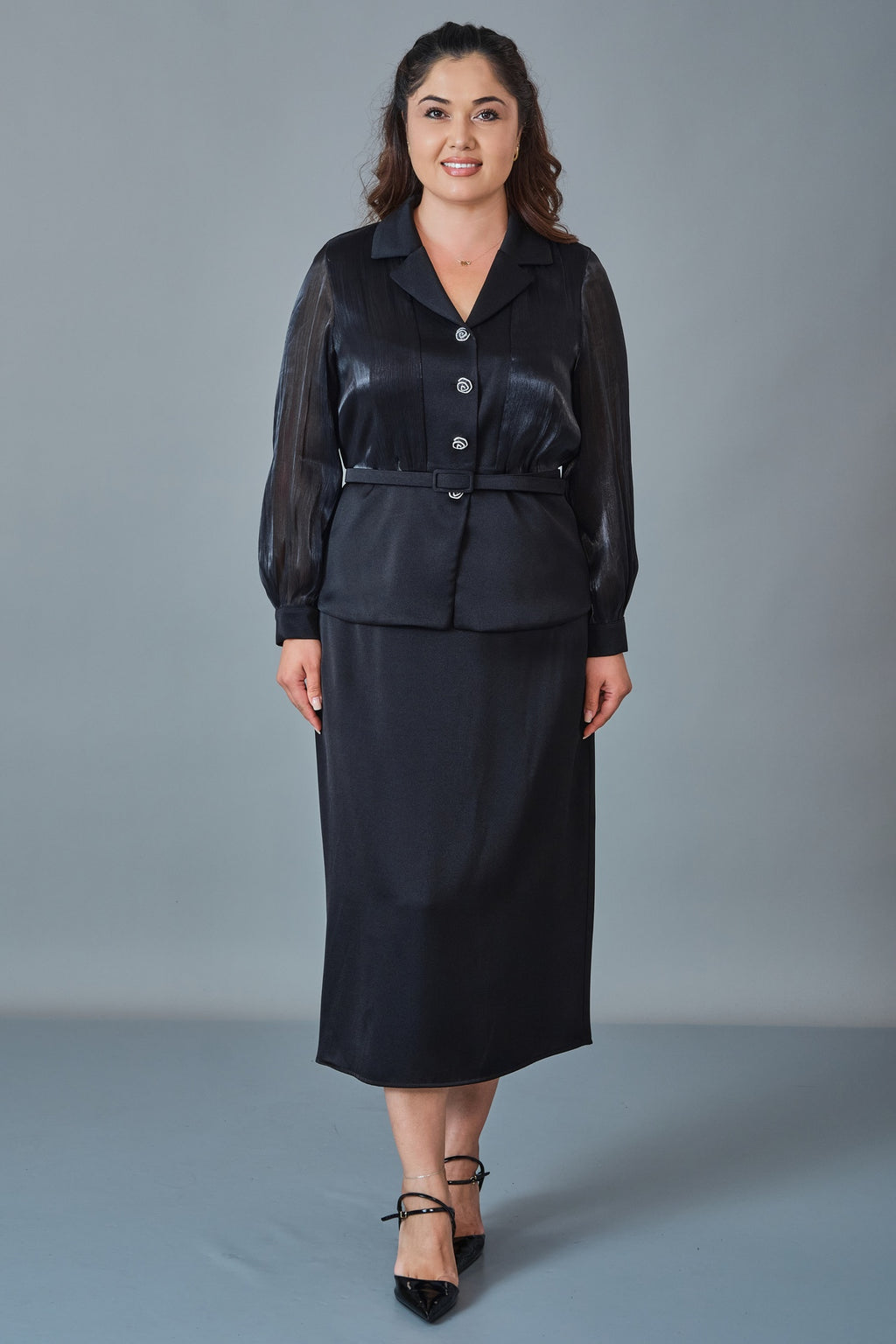 Dress Port - Plus Size Suit (DSP27K3686)