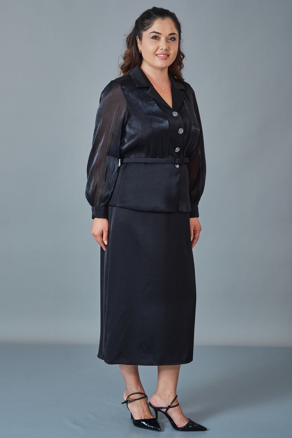 Dress Port - Plus Size Suit (DSP27K3686)