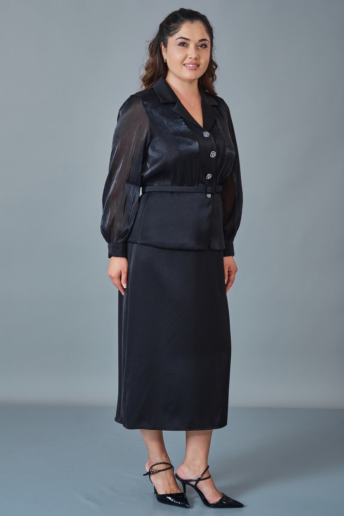 Dress Port - Plus Size Suit (DSP27K3686)